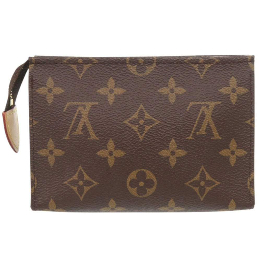 LOUIS VUITTON Authentic Brown Monogram Pouch - Picture 2 of 8